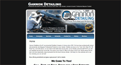 Desktop Screenshot of gannondetailing.com